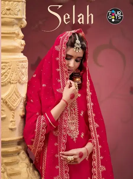 Selah By Fourdots Glass Organza Designer Salwar Suits Wholesale Price In Surat